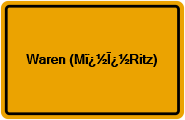 Grundbuchauszug Waren (Mï¿½Ï¿½Ritz)
